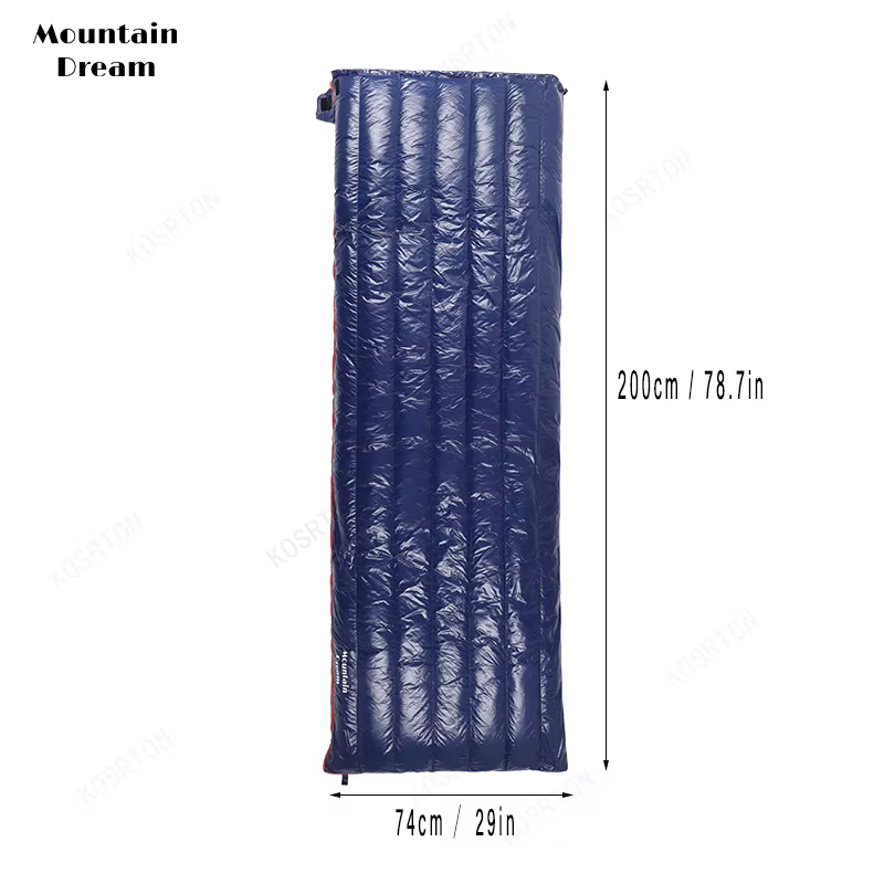 Sac de couchage de Camping en duvet d'oie pour adulte