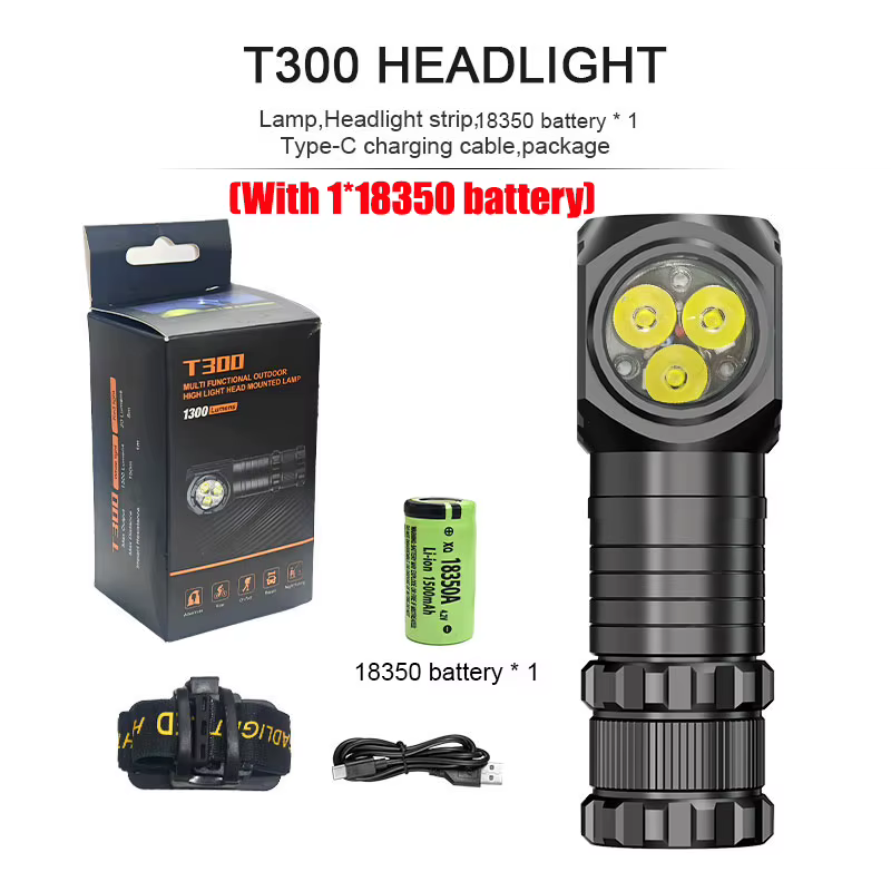 Mini lampe de poche étanche à 3LED