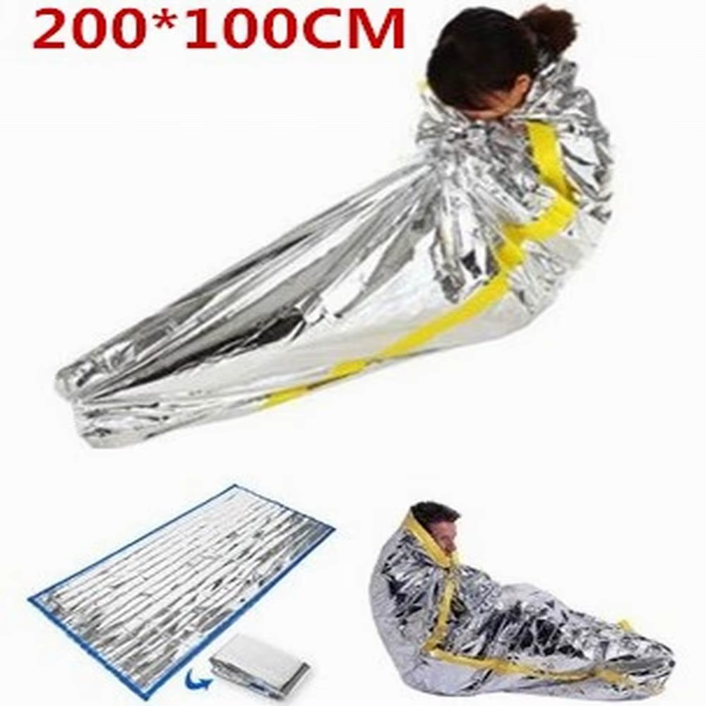 Sac de couchage de survie d'urgence étanche portable