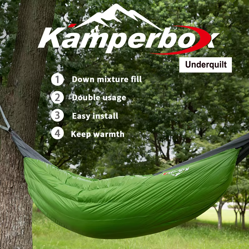 Kamperbox hamac couette vers le bas