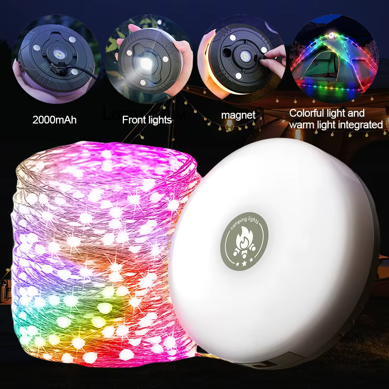 Guirlande lumineuse LED pour Camping