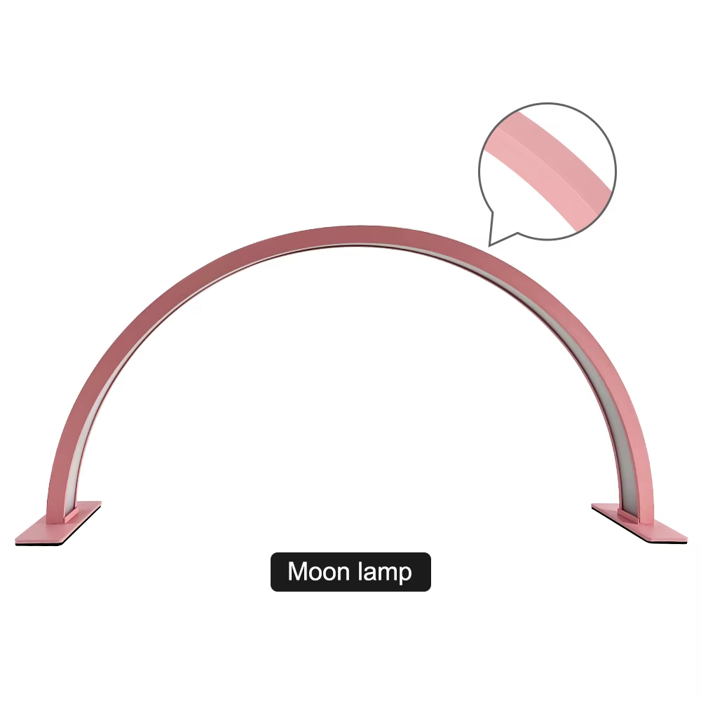 29,53 pouces LED Dimmable demi-lune lumière 39W 2700 K-6500 K demi-lune lampe de Table 3 Modes d'éclairage pour les cils et les tatoueurs