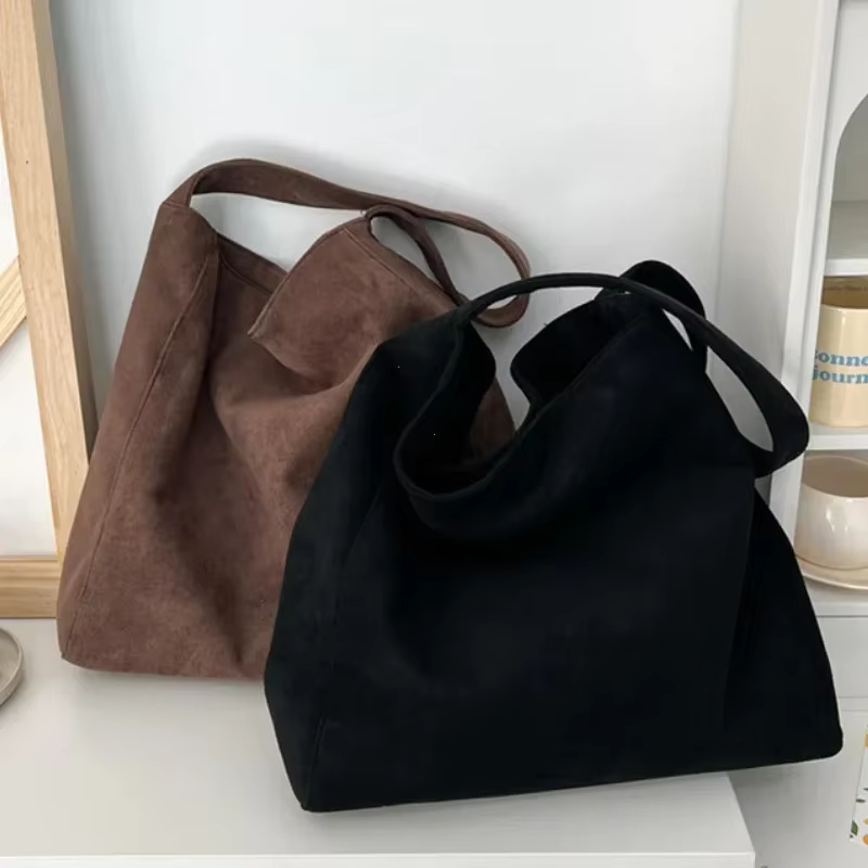 Sac à Main en Tissu Tweed pour Femmes