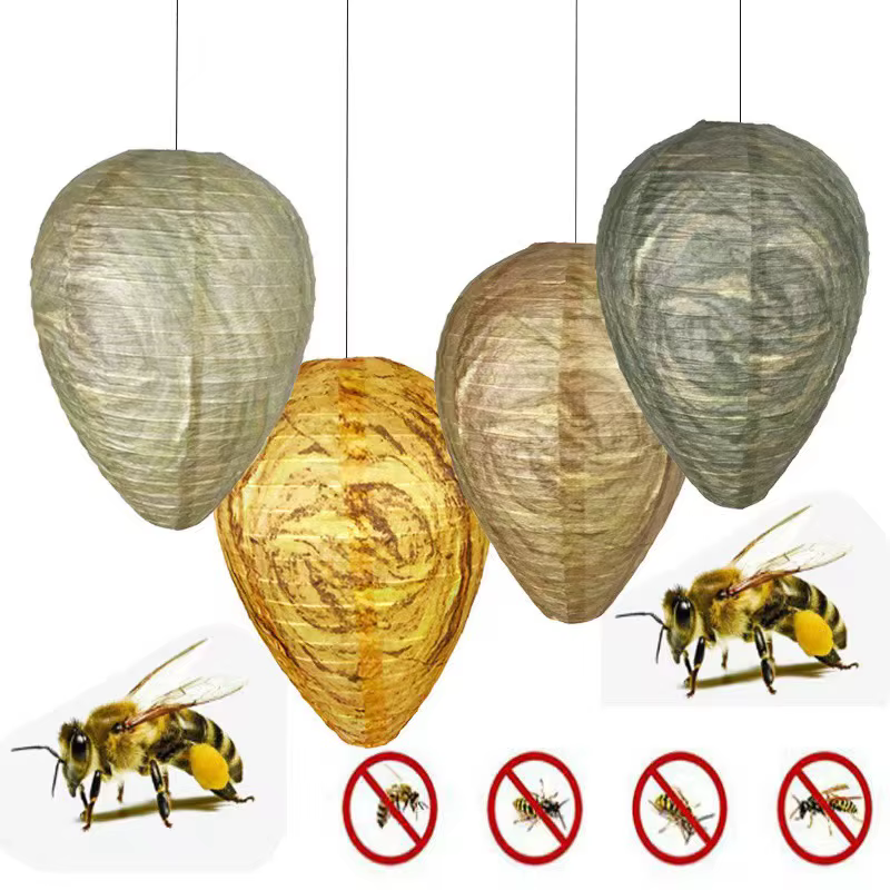 Lanterne suspendue à guêpes, nid de guêpes, étanche, attrape-mouche, piège à insectes, pliable, Patio extérieur, jardin, pièges répulsifs pour abeilles