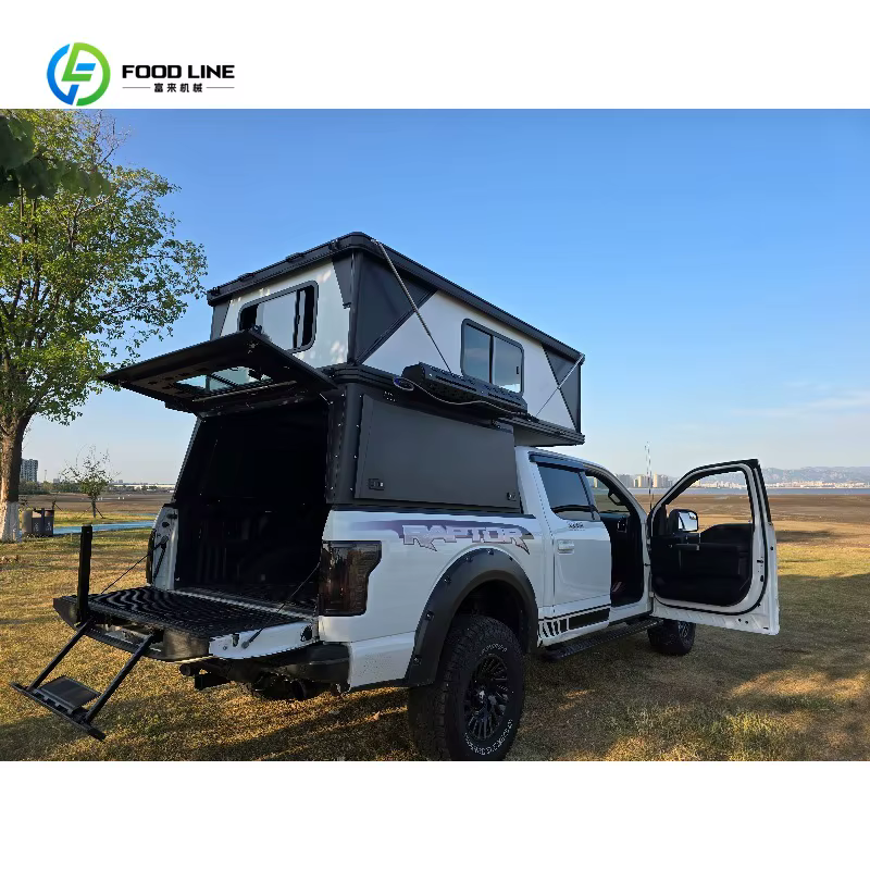 Tente de toit rigide pliable pour pick-up 4x4 tout-terrain