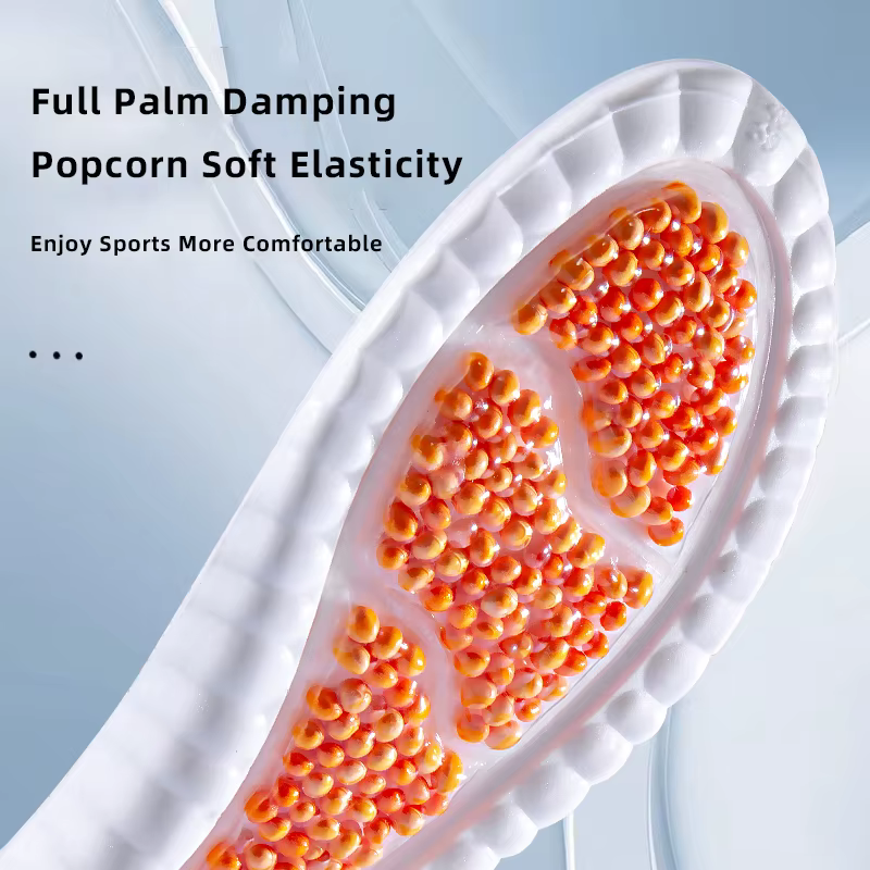 Semelles intérieures de Sport complètes pour les pieds, semelle à coussin d'air en PU, souples et respirantes, Absorption des chocs, chaussures de course, semelle intérieure de soutien de la voûte pla