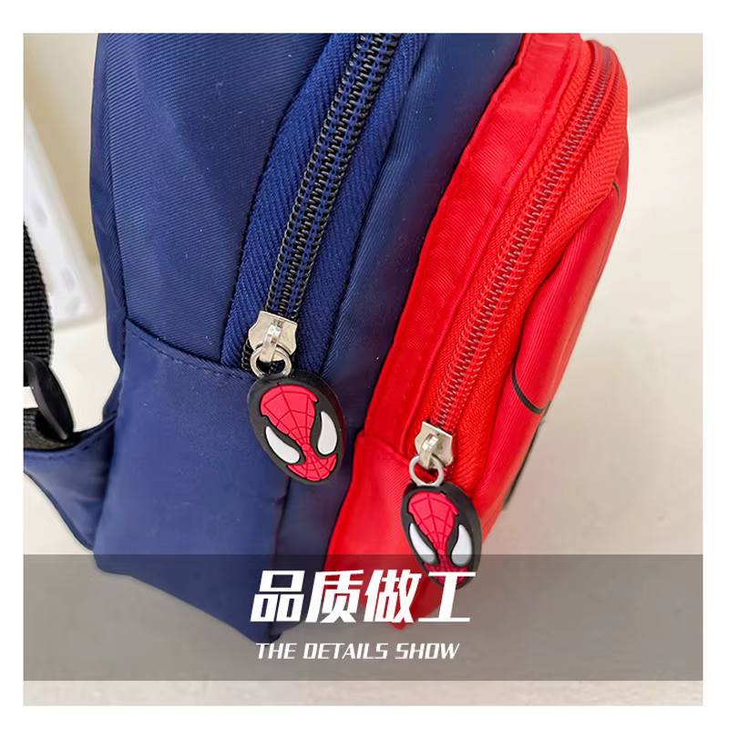 Sac de poitrine Spider-Man super cool, sac à bandoulière de dessin animé, sac décontracté tendance, sac de voyage, sac messager, cadeau d'anniversaire
