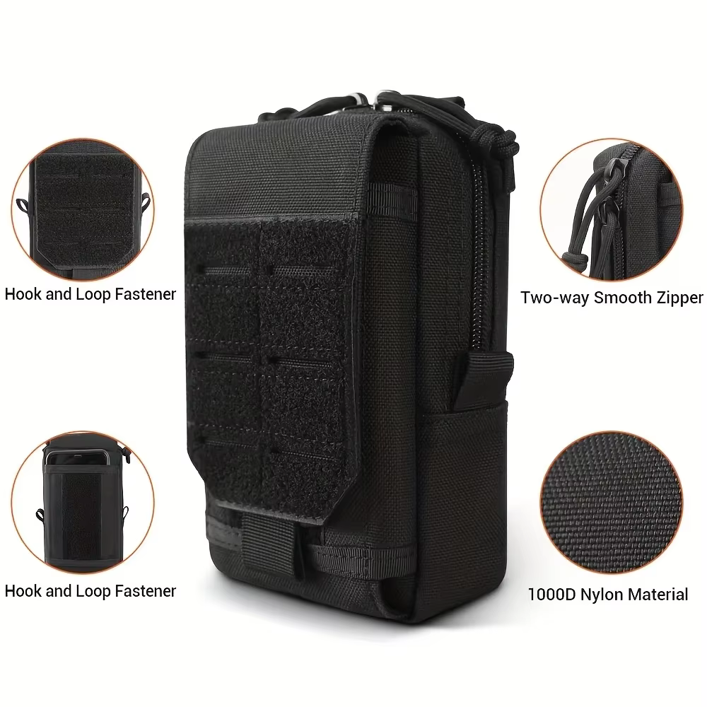 1 pièce Sac banane tactique Molle économique pour homme