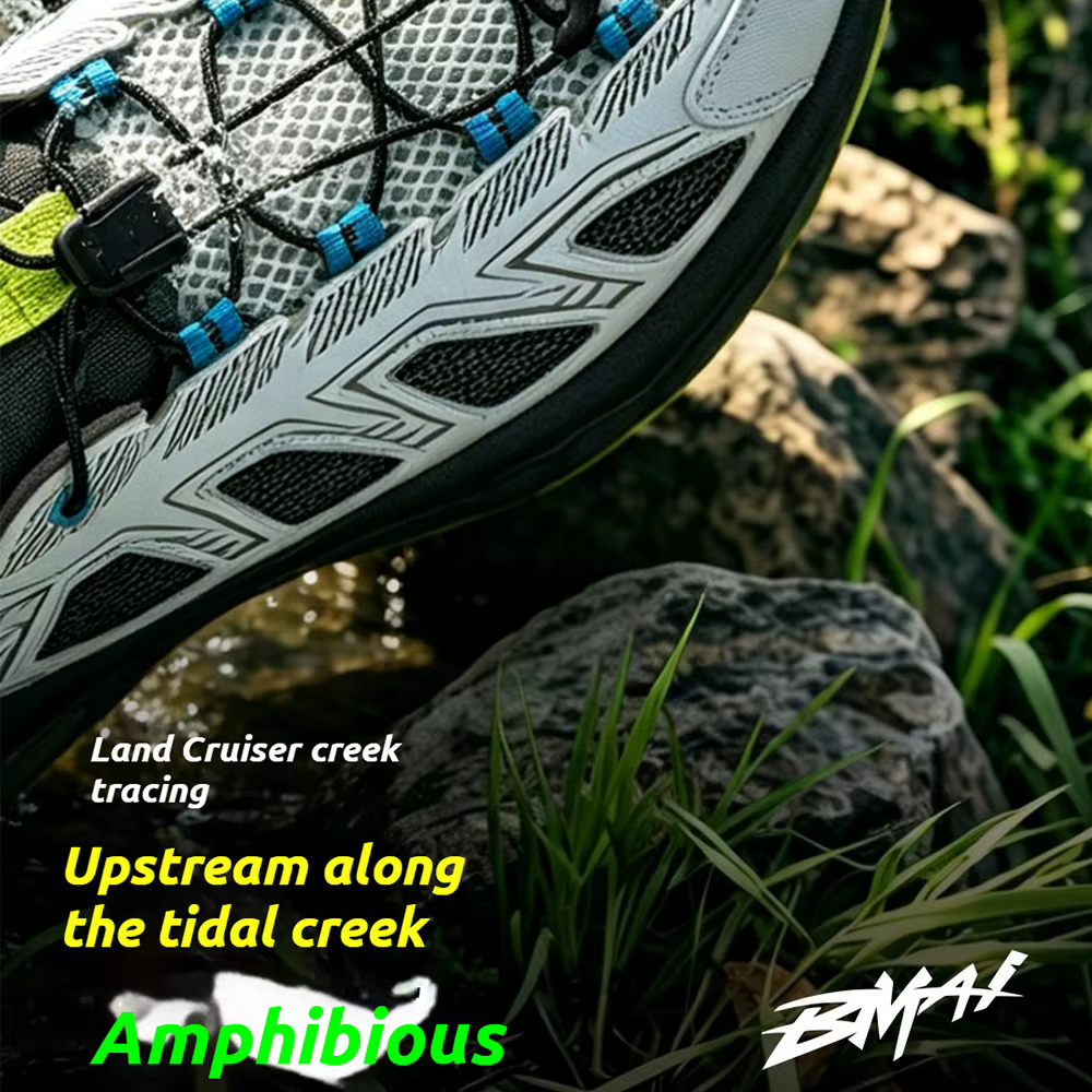 Chaussures de randonnée d'été BMAI pour hommes et femmes 2026 – Baskets de trail respirantes à séchage rapide pour