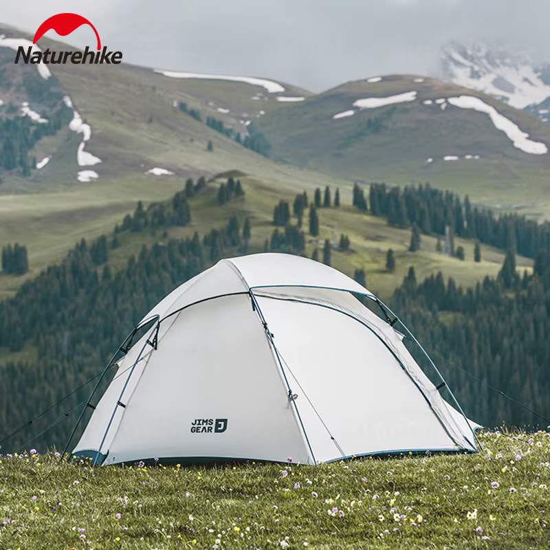 Naturehike JIM'S GEAR – tente de Camping pour 1 à 2 personnes