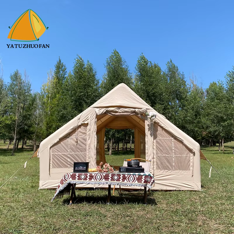 Tente de camping portable - Tente gonflable d'extérieur