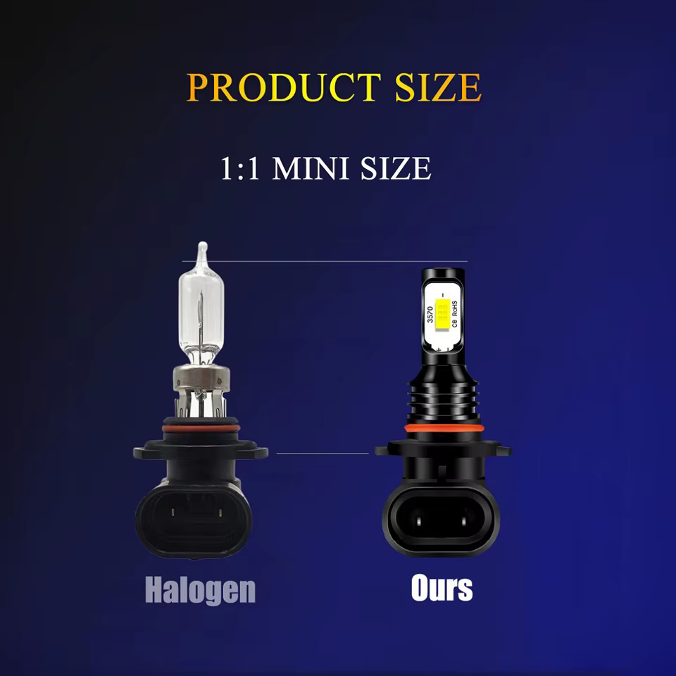 Phare LED halogène de remplacement