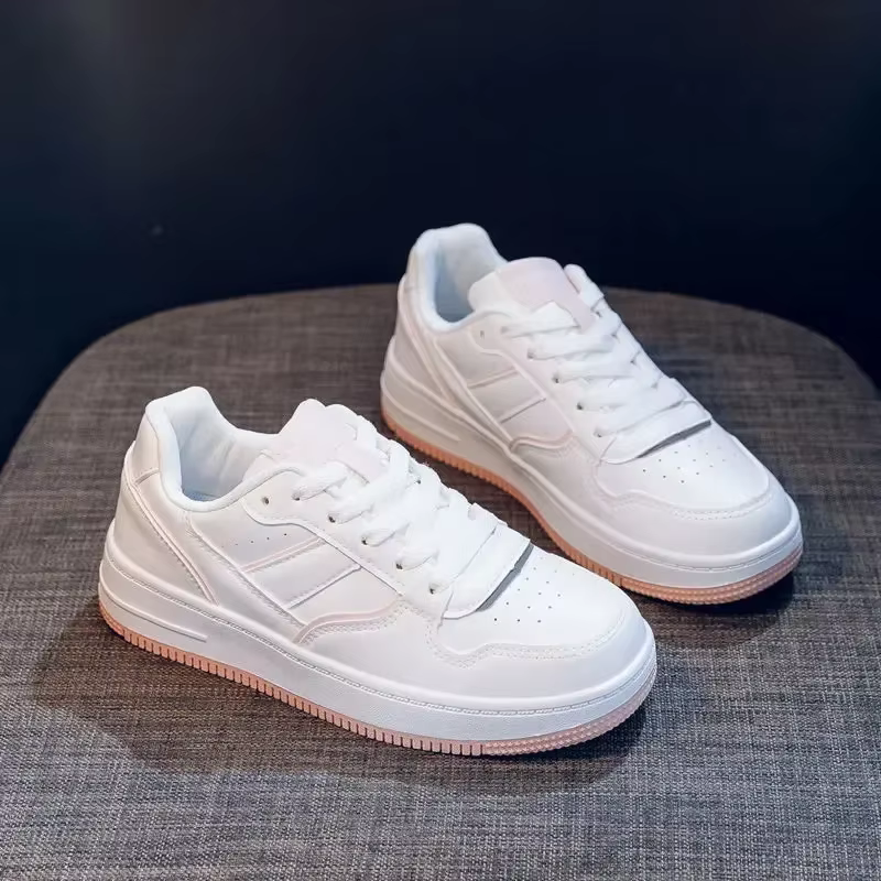 Nouveau 2025 femme Tennis baskets mode confort sport conseil chaussures décontracté académie Style petites chaussures blanches femme printemps automne