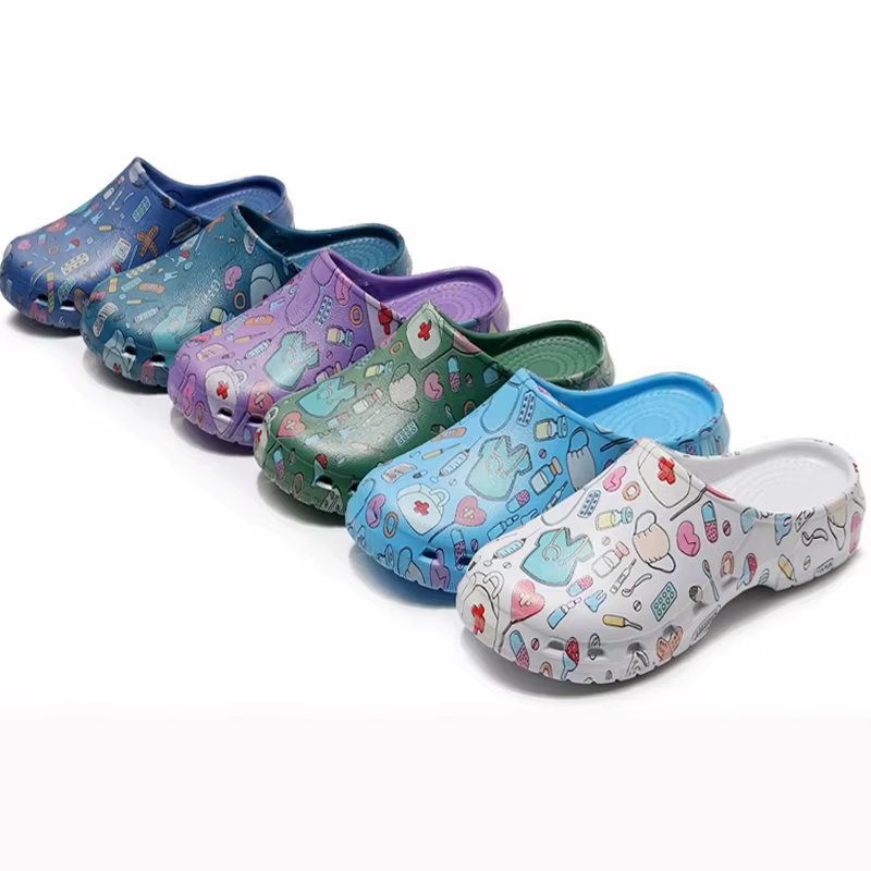 Sabots d'infirmière antidérapants, pantoufles chirurgicales pour médecin d'hôpital, chaussures médicales EVA pour femmes, sabots d'allaitement dentaire, chaussures de Salon de beauté SPA Y07
