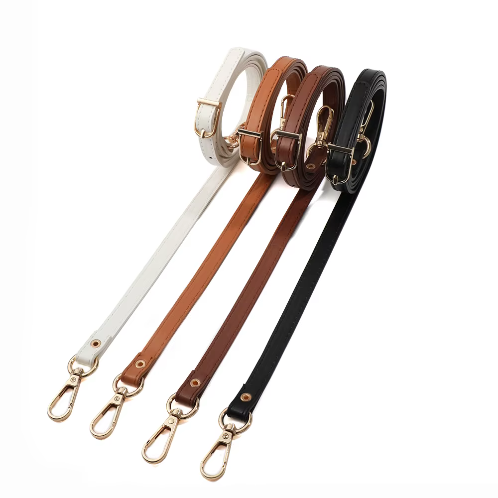Sangle de sac en cuir PU réglable de 120cm de Long pour femmes