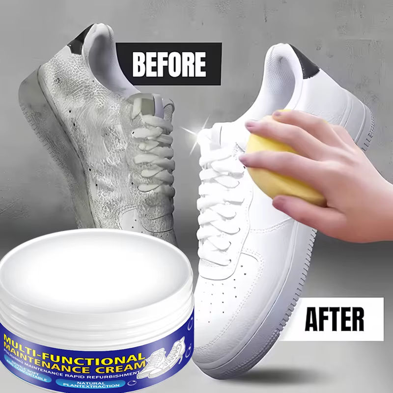 Crème Restauratrice pour Chaussures Blanches