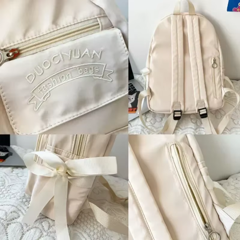 2025 mode sac à dos toile femmes sac à dos antivol sacs à bandoulière nouveau sac d'école pour adolescente filles école sac à dos femme