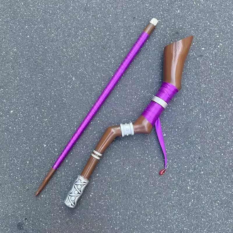 Accessoire de cosplay Fern Staff Frieren At The Funeral, armes de cosplay, accessoires pour Halloween, Noël et les salons de bandes dessinées