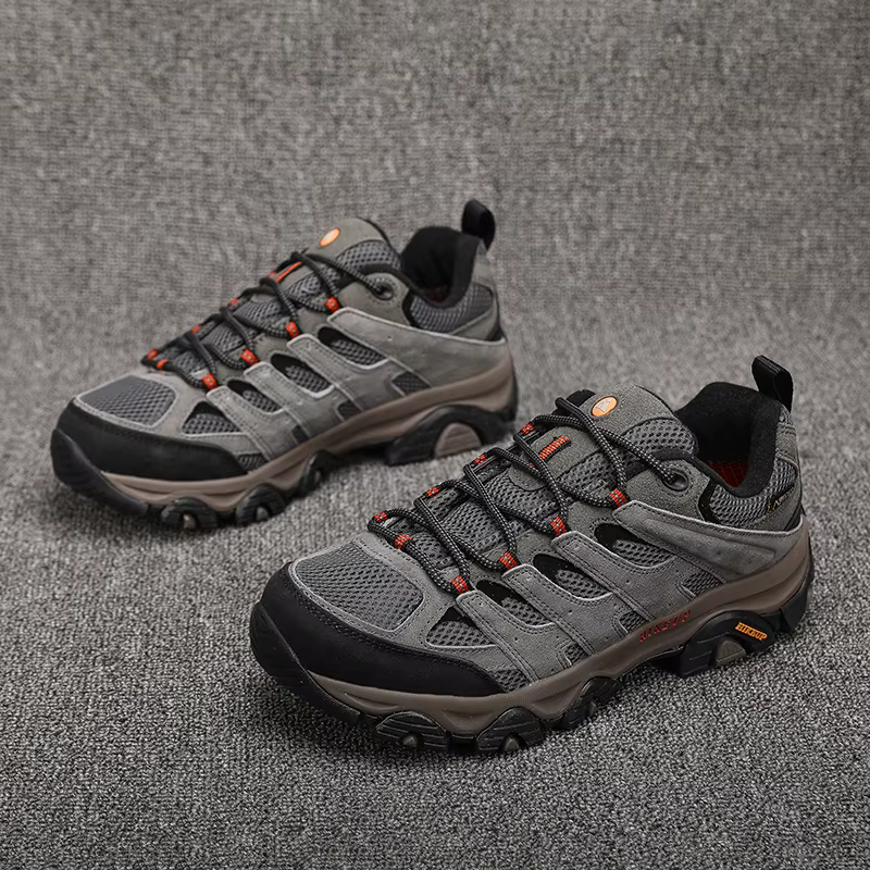 HIKEUP baskets pour hommes chaussures de randonnée en cuir bottes de Trekking femmes Camping chasse