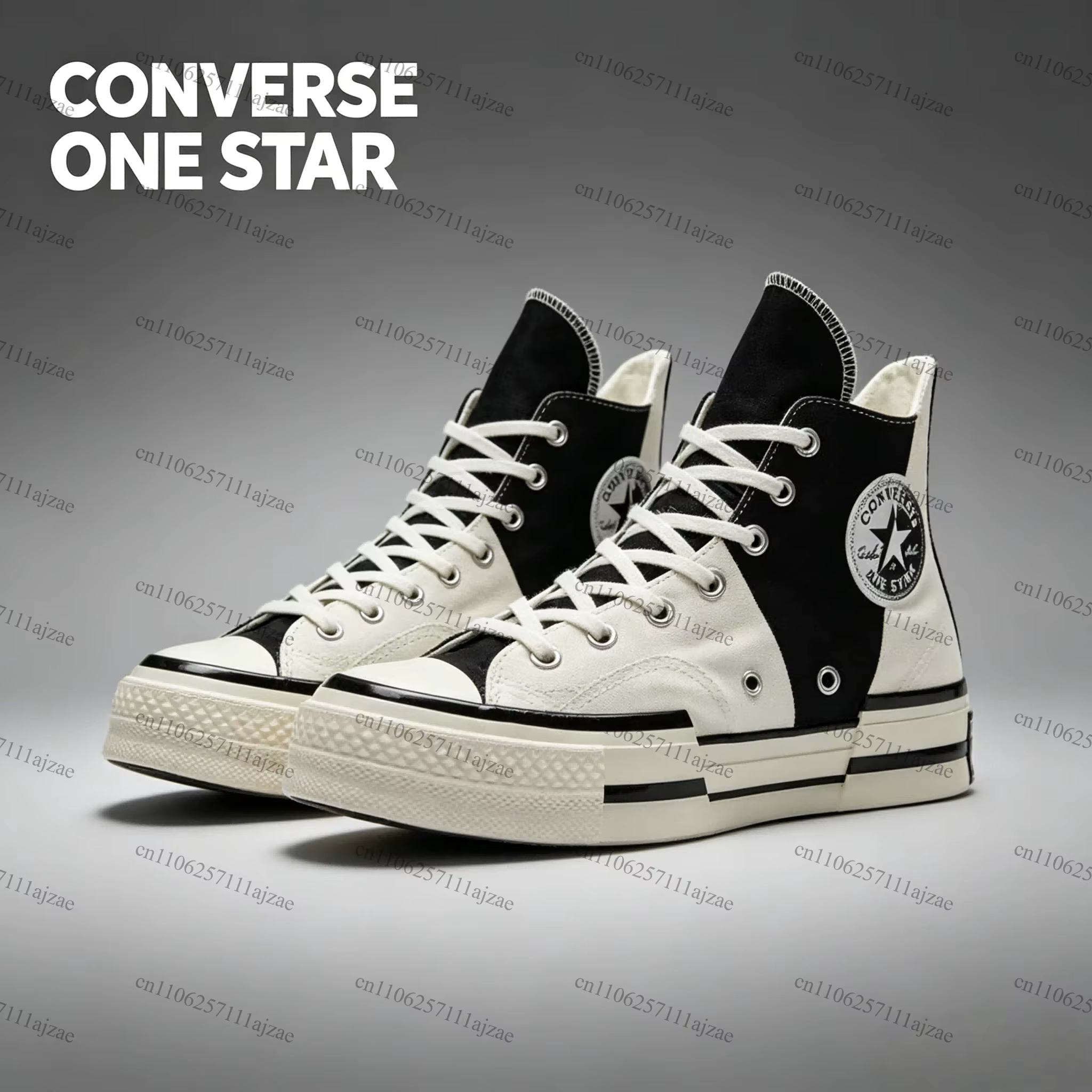 Nouvelles baskets montantes en toile unisexe Chuck Taylor All Star 2026 – Chaussures décontractées classiques rétro antidérapantes pour la marche
