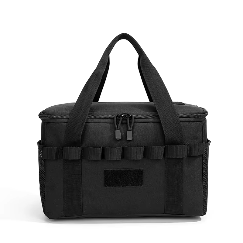 Sac tactique de camping en plein air - Sac de rangement multifonctionnel de grande capacité 14L pour outils et équipement de pique-nique avec plusieurs compartiments