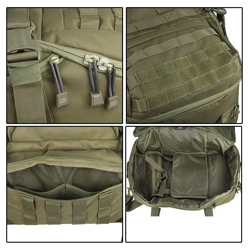 LQARMY 60L 80L Camping Sacs À Dos Hommes Tactique Sac À Dos Molle Randonnée Voyage Escalade Sport Gym