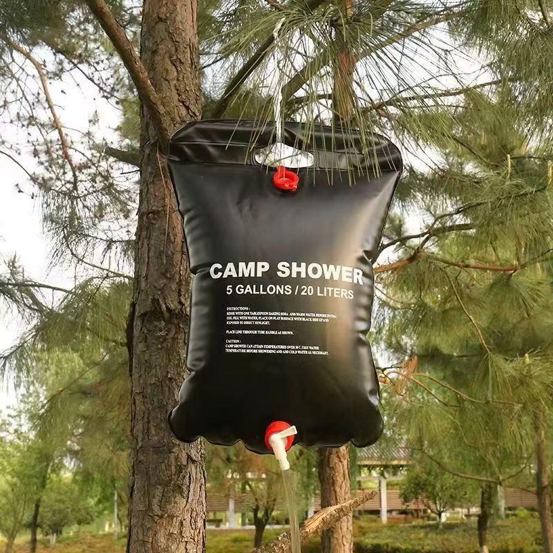 Sac de douche de camping 40L pour l'extérieur