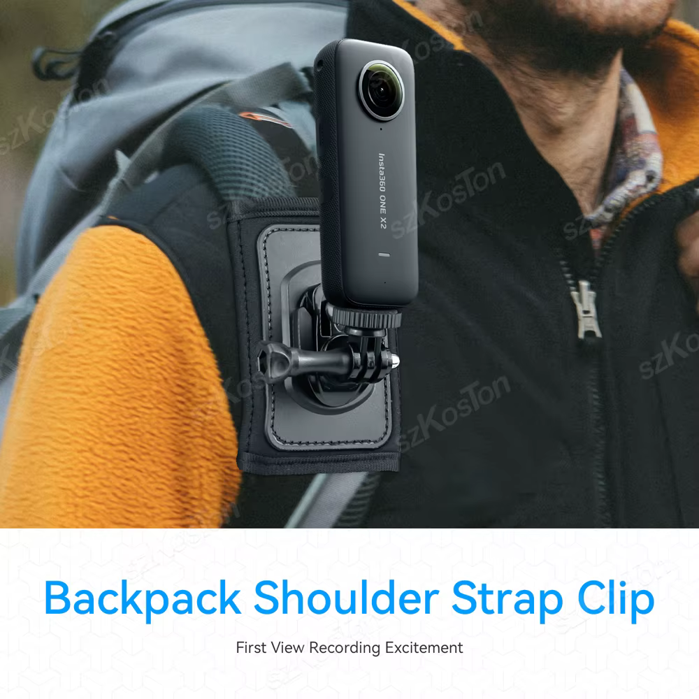 Support de sangle de montage initié pour sac à dos