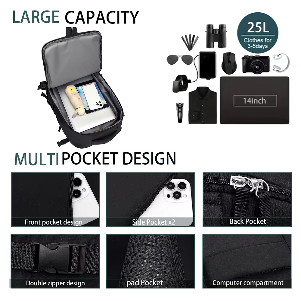 Sac à dos multifonctionnel de grande capacité