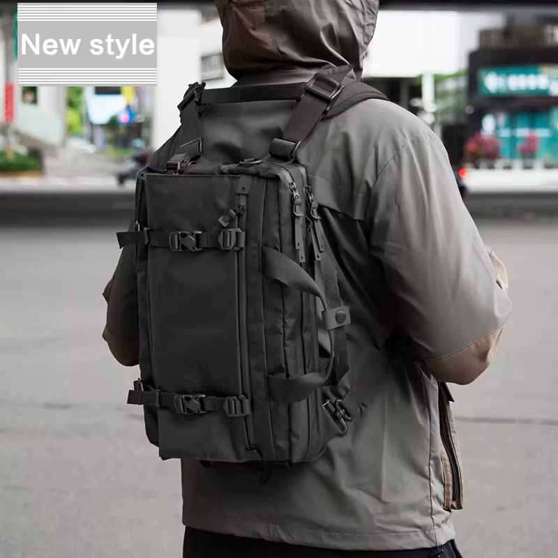 Sac à dos tactique X-PAC pour homme, compartiment professionnel pour ordinateur portable, convertible, pour les trajets domicile-travail, la randonnée, durable, résistant à l'eau, sac à dos de jour 
