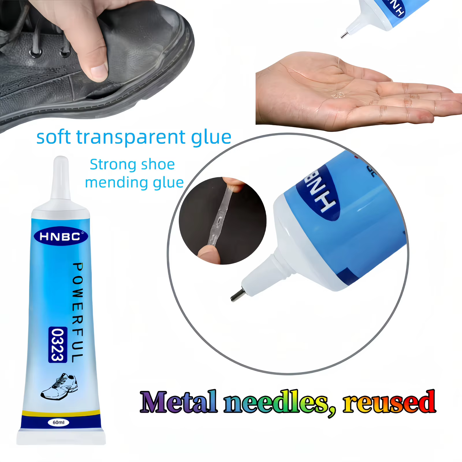 Colle pour chaussures universelles fortes HB