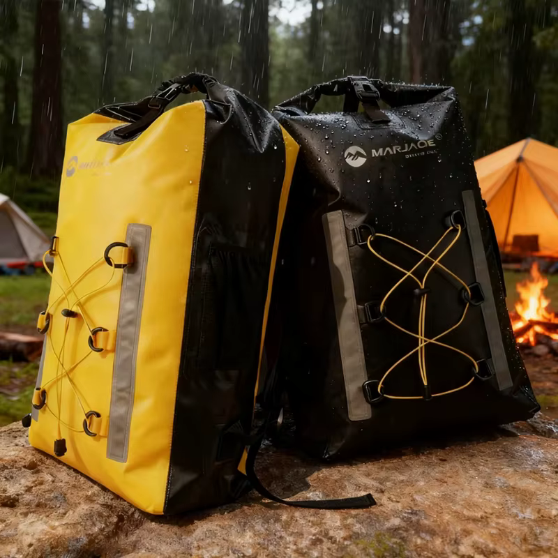 Sac à dos étanche 30L pour activités de plein air-sac de sport de séparation sèche et humide avec bandes réfléchissantes