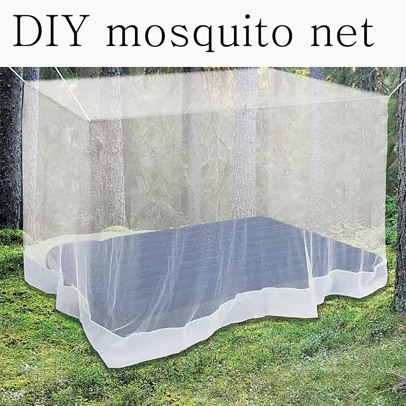 Accessoires de tente moustiquaire bricolage 2m * 3m 3*4 3*6 5*10 camping en plein air chasse randonnée pêche jardin