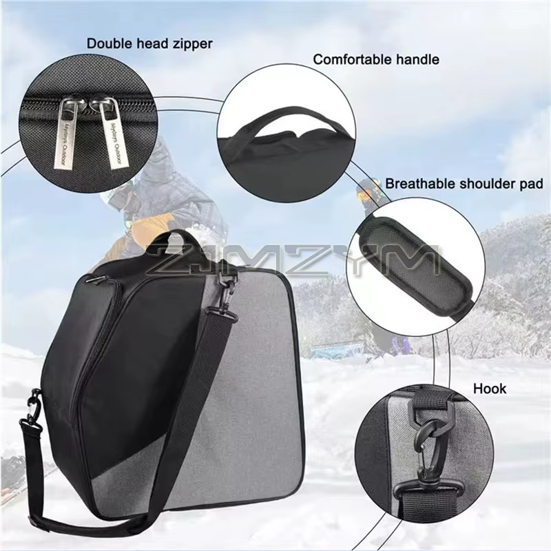 Sac de rangement imperméable pour chaussures de ski
