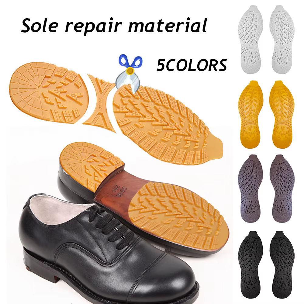 Semelle de chaussure complète en caoutchouc, résistante à l'usure, réparation de semelles de baskets, couverture de protection, semelles antidérapantes, autocollants, coussinets de pieds