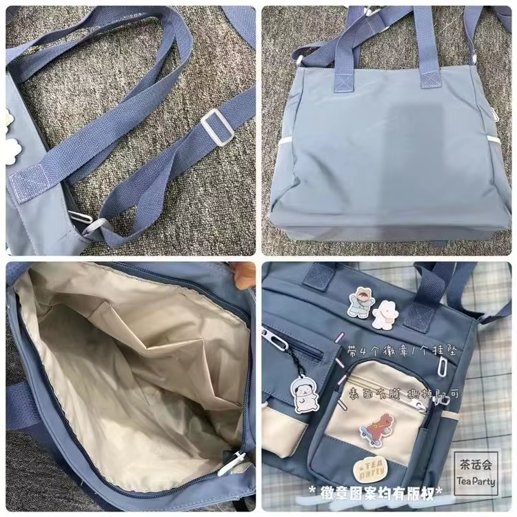 Sacs à main en toile imperméable en Nylon pour femmes