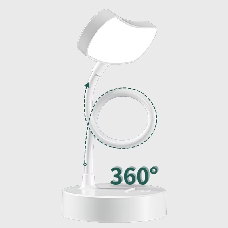 Lampe de lecture LED veilleuse Rechargeable 3 niveaux lumière de gradation