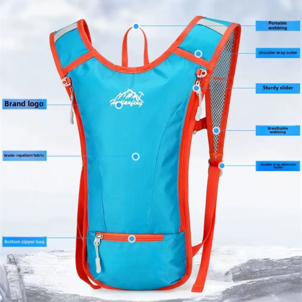Gilet d'hydratation de course respirant