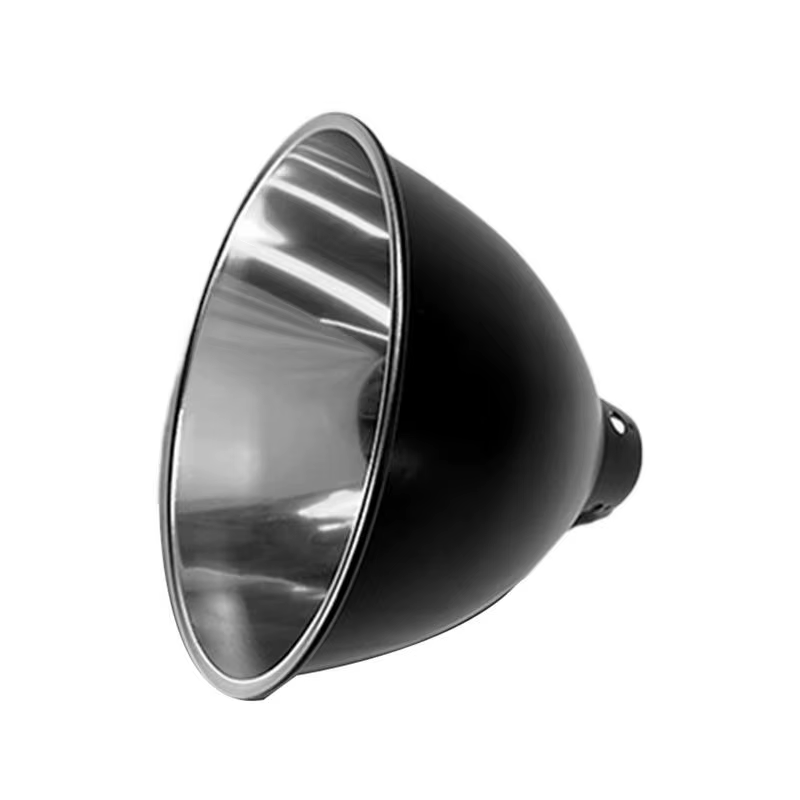 Lampe thermique pour reptiles à dôme profond, réflecteur de lumière UVB, abat-jour en dôme, système d'éclairage pour Terrarium avec réflexion optique