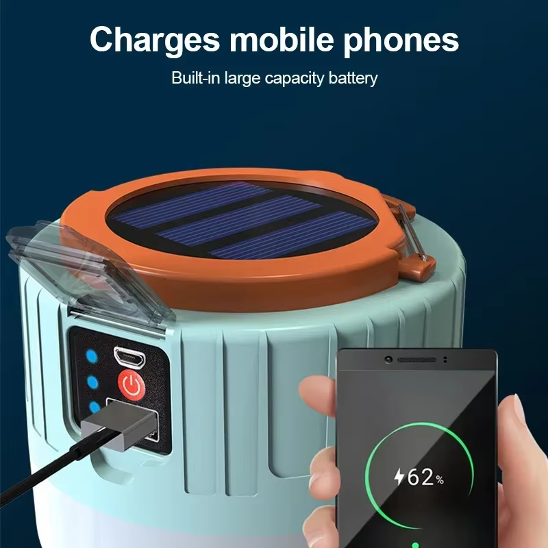 Portable Camping lumière batterie externe LED