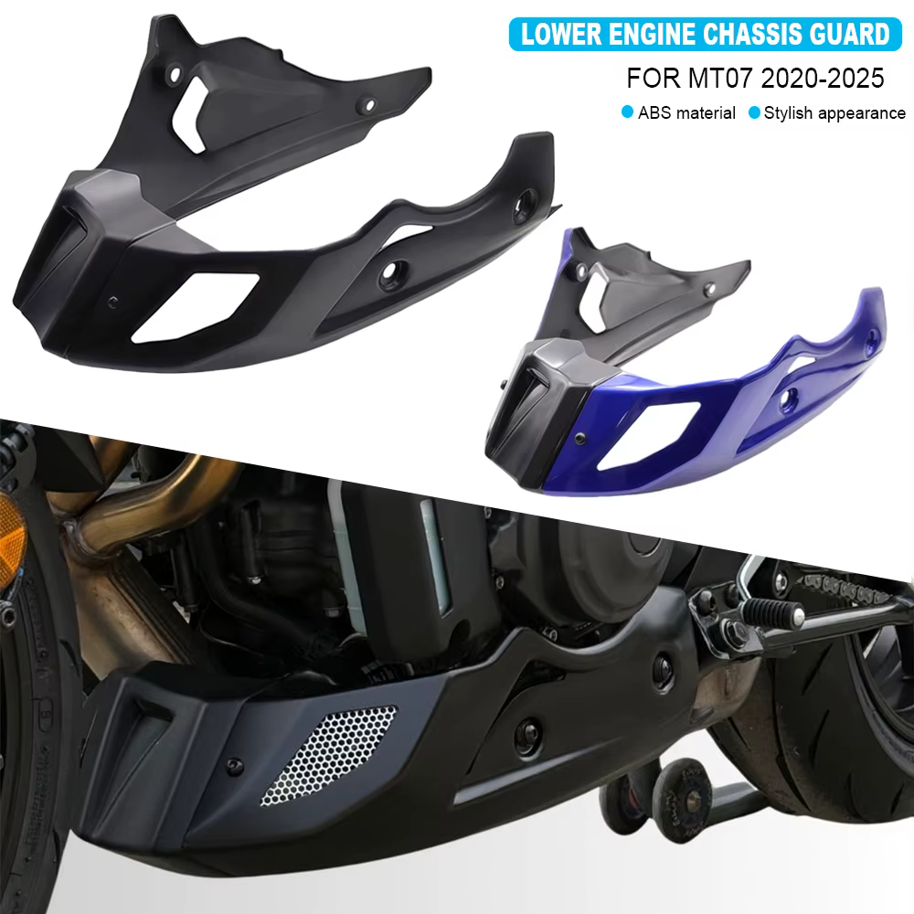 MT07 2025 accessoires de moto pour MT07 MT-07 MT 07 2020-2025 ventre Pan inférieur moteur châssis garde décorer plaque de finition
