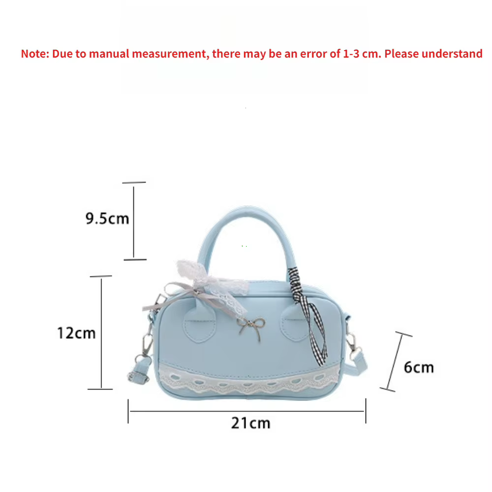Sac à main élégant et simple, sac à bandoulière Boston, sac à bandoulière avec nœud en dentelle, petit sac carré, sac décontracté 2026
