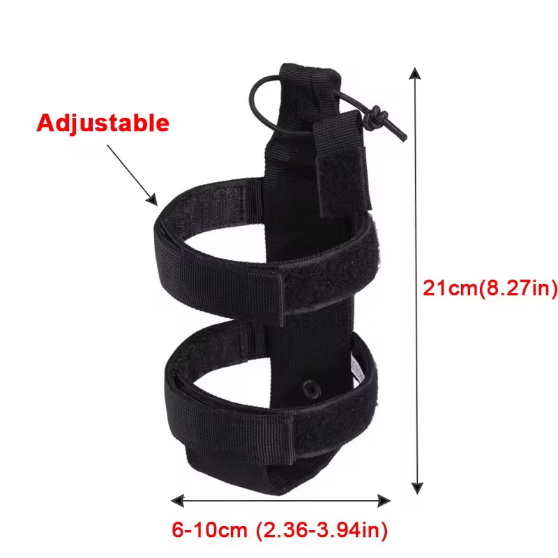 Molle bouteille d'eau pochette sac Portable militaire en plein air voyage randonnée porte-bouteille