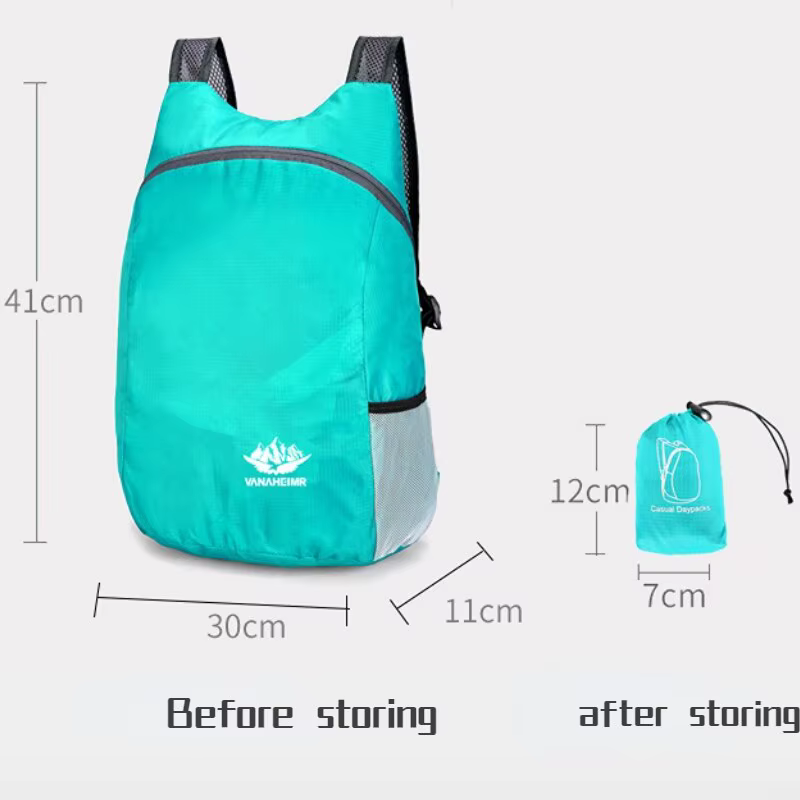 Sac à dos pliable ultraléger et imperméable