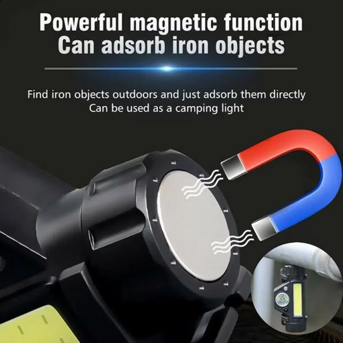 Lampe frontale LED super lumineuse