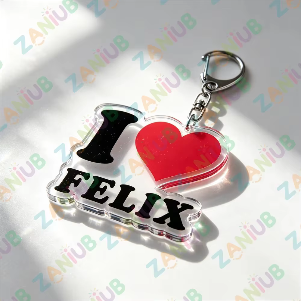 Porte-clés populaires Kpop avec texte de groupe, porte-clés « I Love Name », bijoux, breloques pour sacs à main et téléphones, cadeaux pour fans et amis