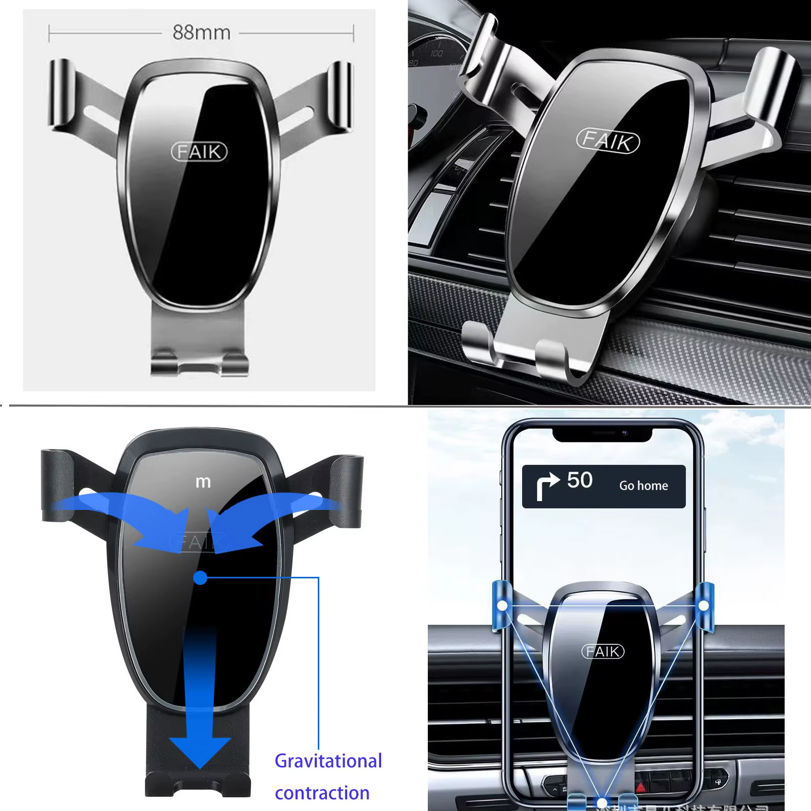 Support GPS pour Mazda MX-5 2016 – 2023 ND MX5 Miata Roadster