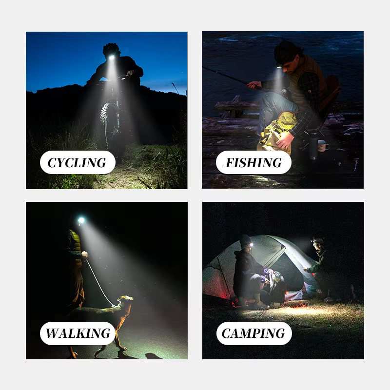 Naturehike lampe frontale à lumière forte Profession pêche de nuit torche puissante