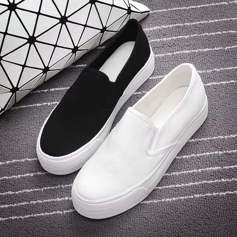 2025 printemps nouvelle femme chaussures mode semelle souple femmes chaussures décontractées confort polyvalent femmes chaussures plates Simple femmes toile chaussure