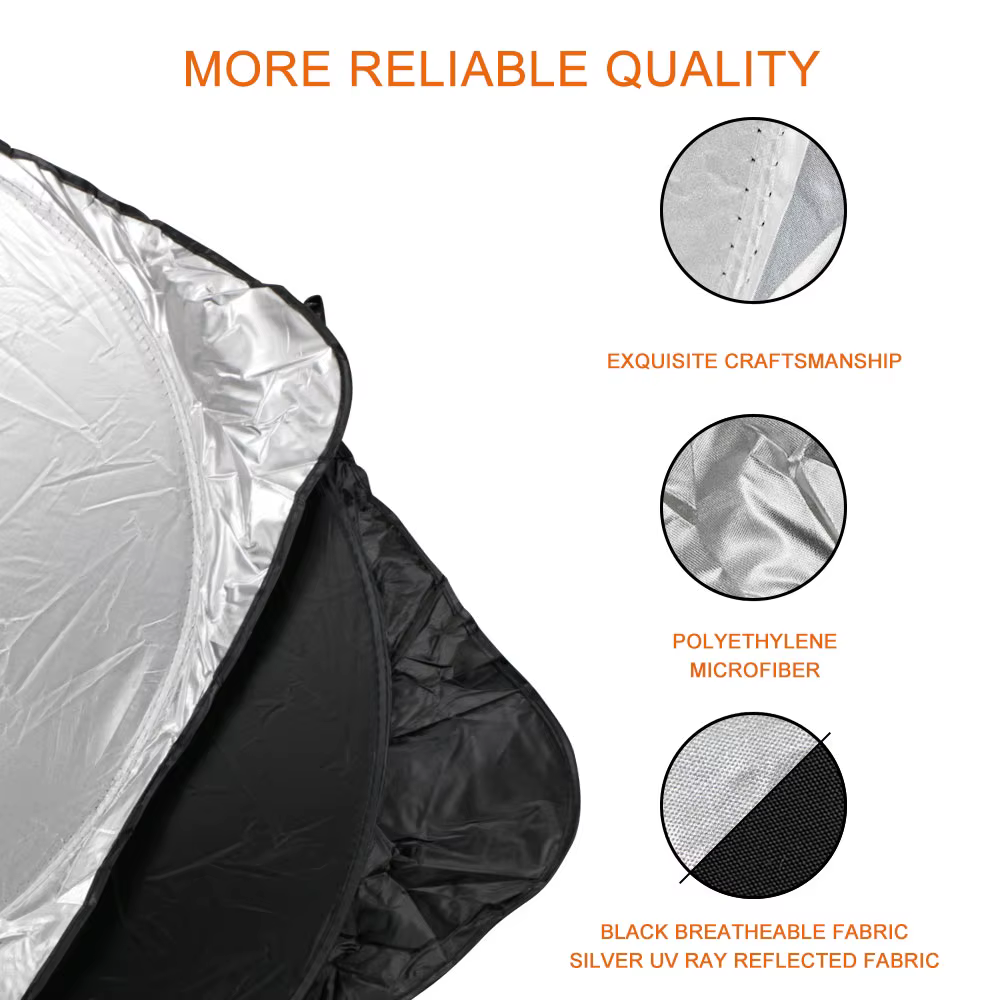 Pare-soleil de voiture Pare-brise avant Pare-soleil Couverture Auto Accessoires pour Cristaux en C4 C3 C5 C4L C1 C2 C8 C-ELYSEE VTS C6 C-CROSSER